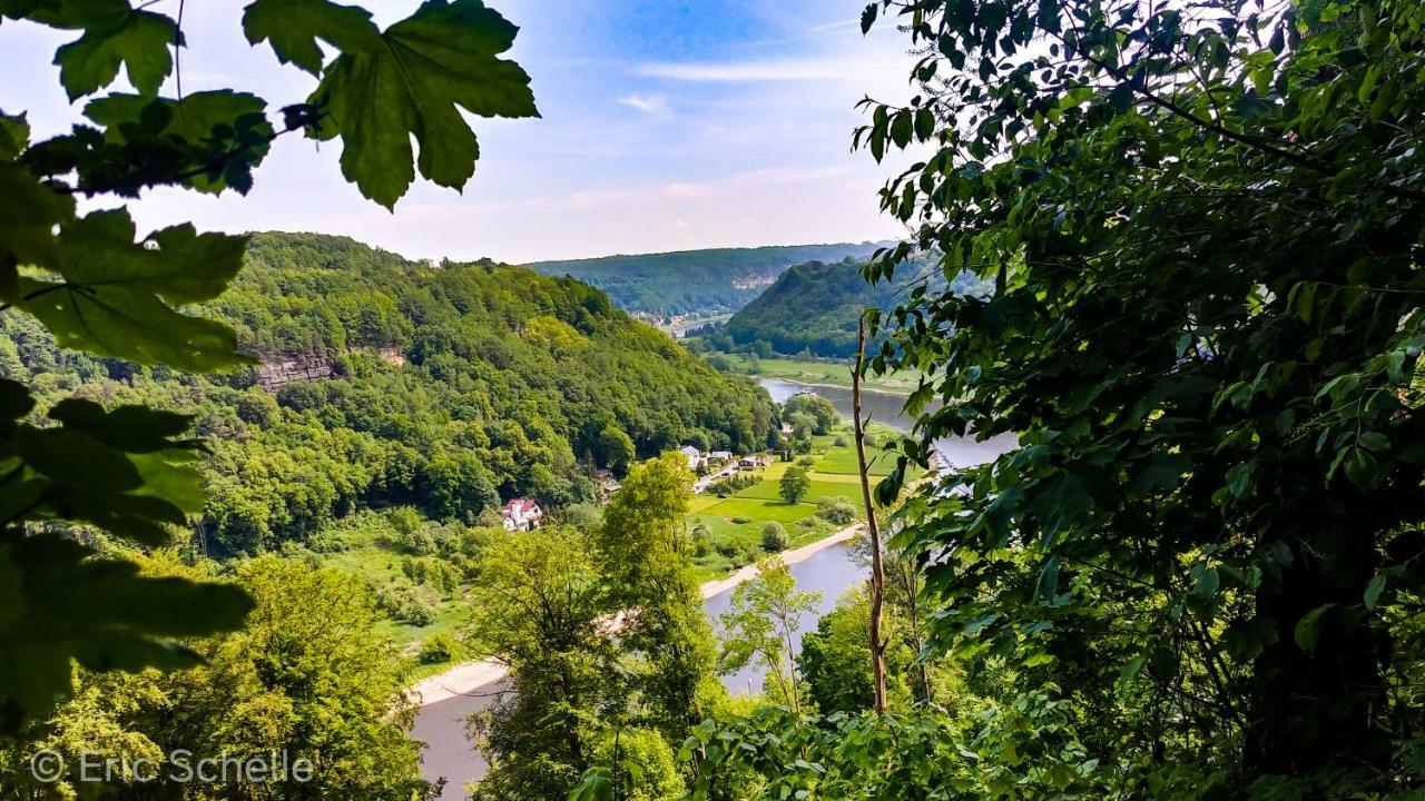 Ferienwohnung Sorgatz Königstein an der Elbe Eksteriør bilde