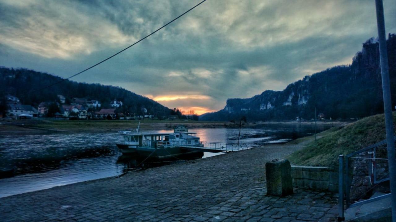 Ferienwohnung Sorgatz Königstein an der Elbe Eksteriør bilde