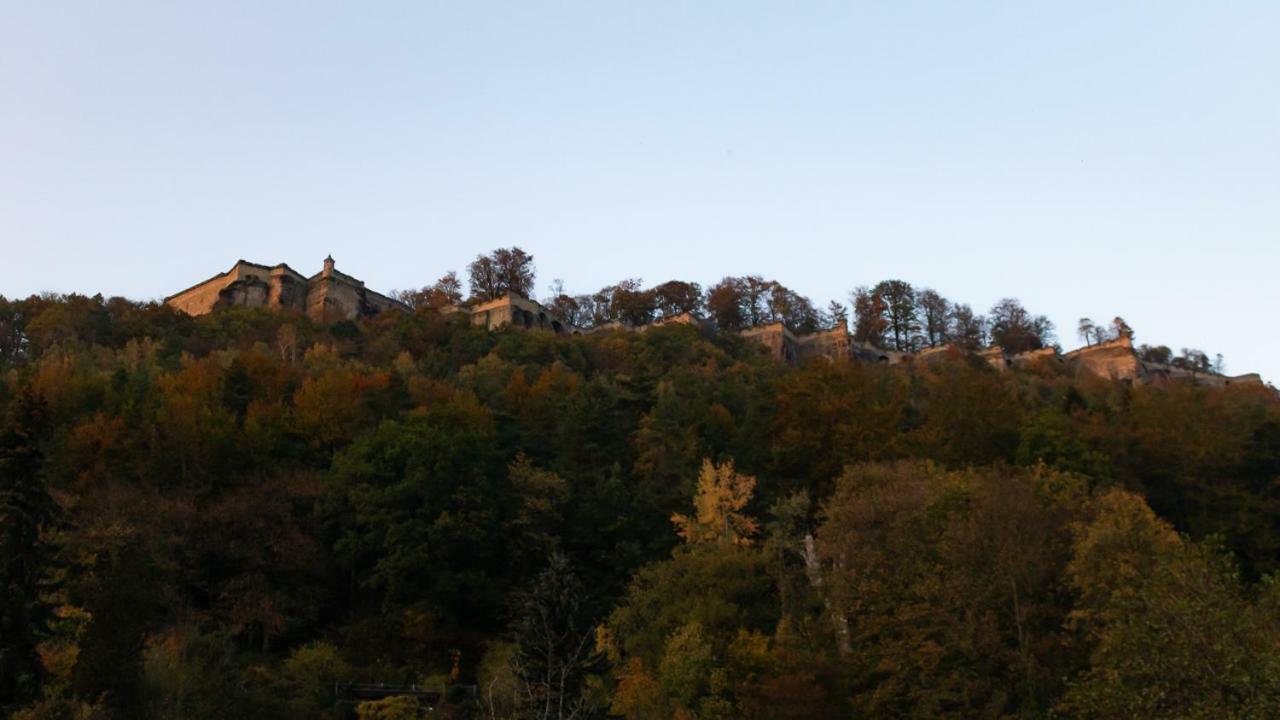 Ferienwohnung Sorgatz Königstein an der Elbe Eksteriør bilde