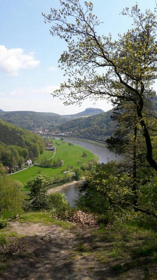 Ferienwohnung Sorgatz Königstein an der Elbe Eksteriør bilde